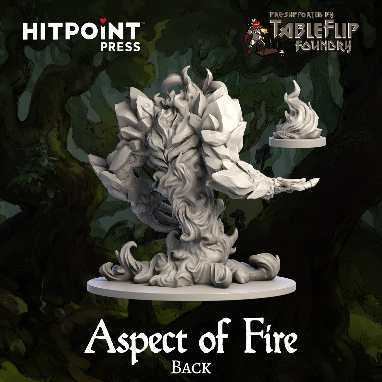 Humblewood: Aspect of Fire - (Digital Miniature STL)