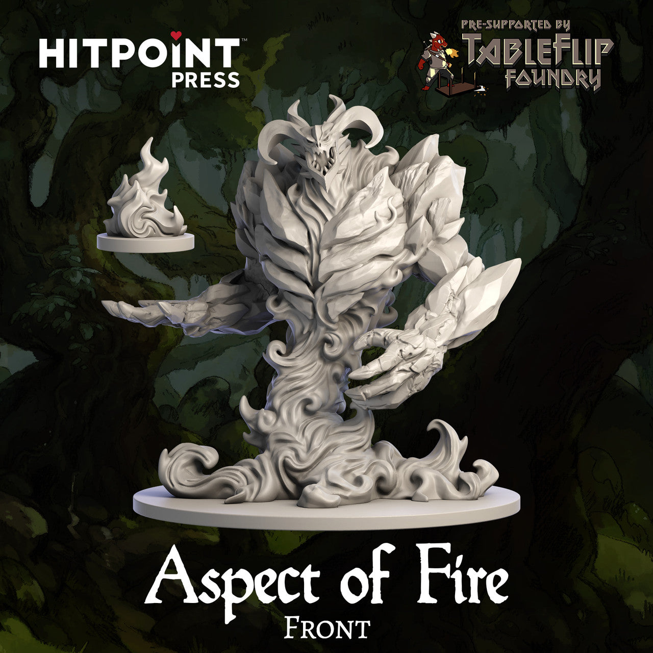 Humblewood: Aspect of Fire - (Digital Miniature STL)