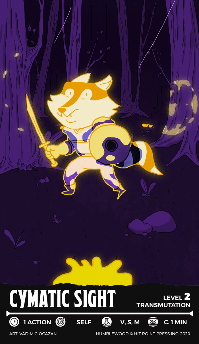 Humblewood: Animated Spells Volume 2 - 5e 2014 D&D (Reference Cards)