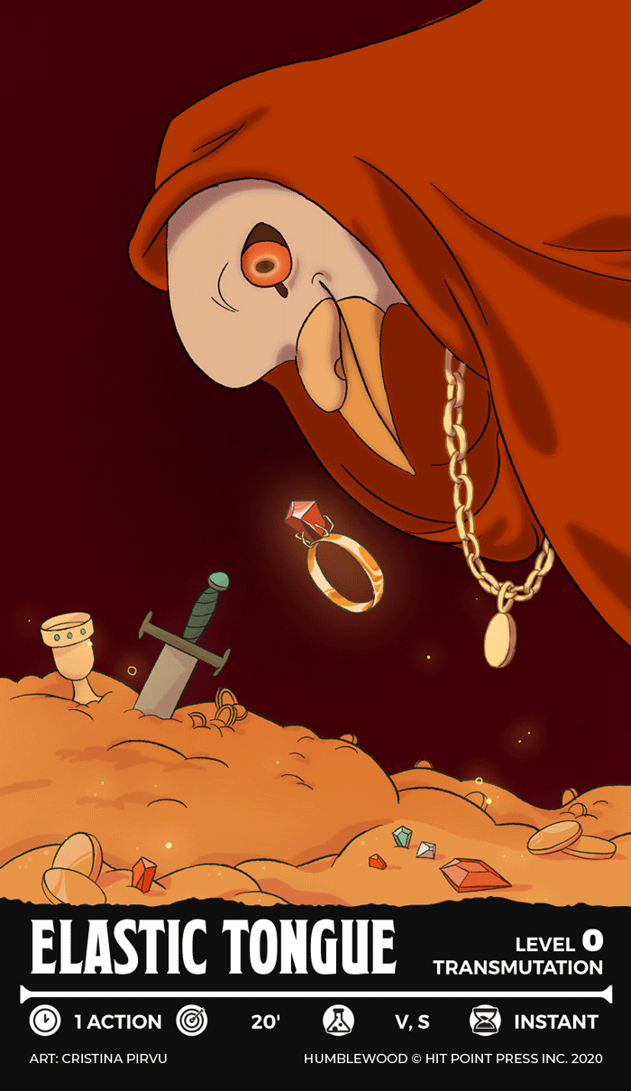 Humblewood: Animated Spells Volume 2 - 5e 2014 D&D (Reference Cards)