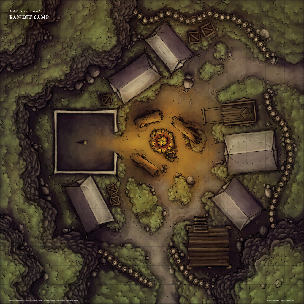 Humblewood: Digital Maps (PDF, PNG, JPEG)