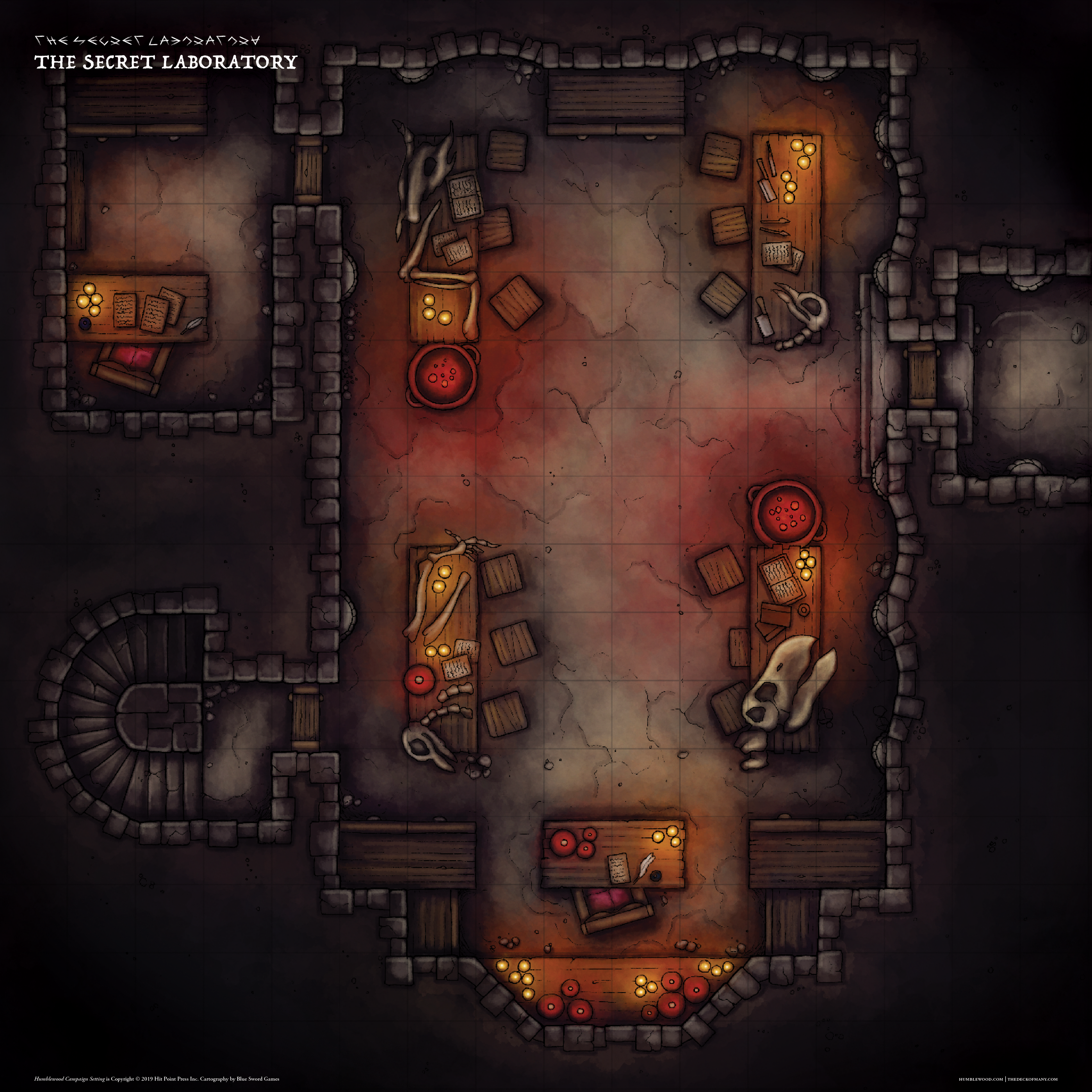Humblewood: Digital Maps (PDF, PNG, JPEG)