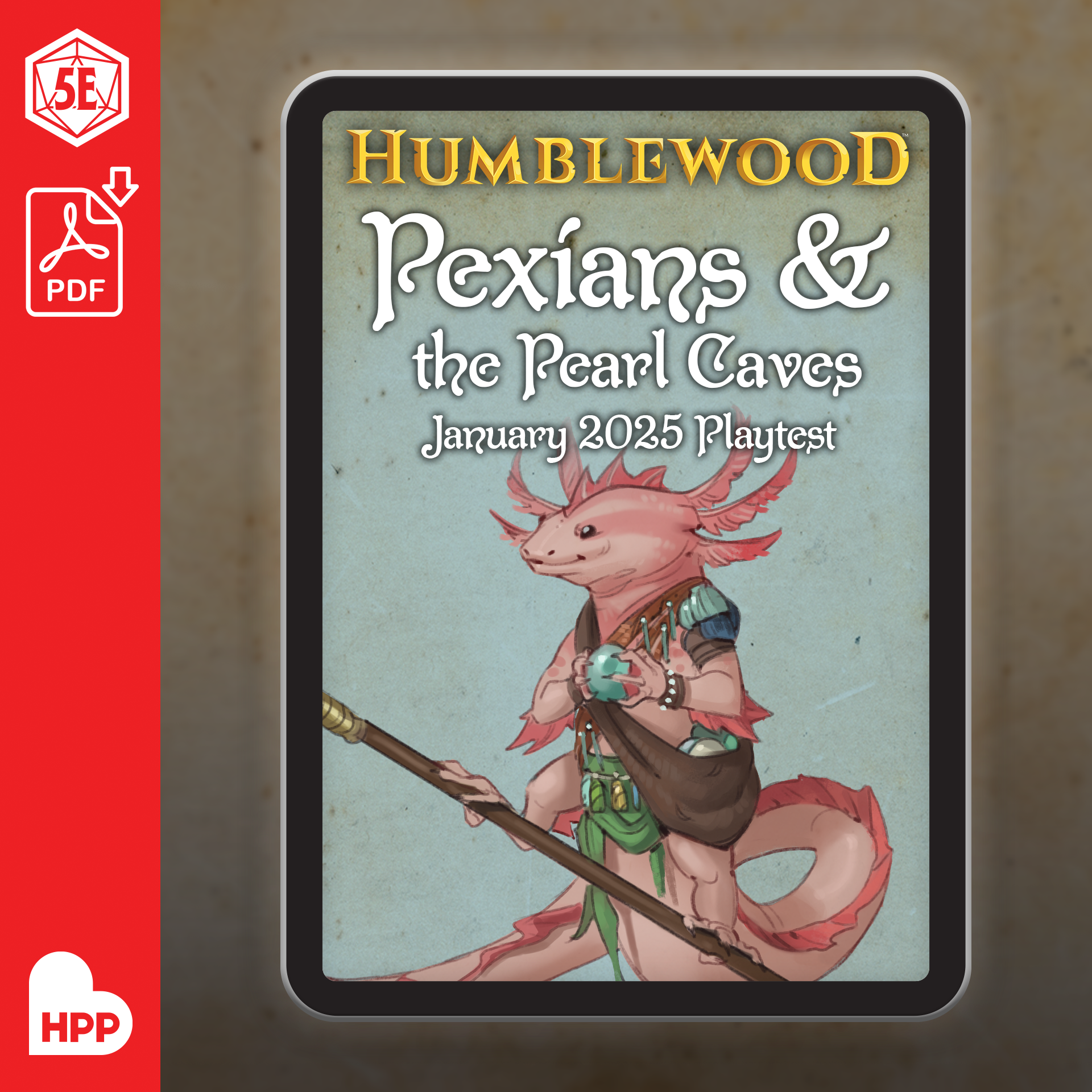 Humblewood Beta: Pexians & the Pearl Caves (PDF)