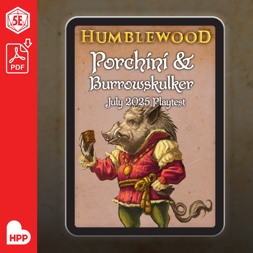 Humblewood Beta: Porchini & Burrowskulker (PDF)