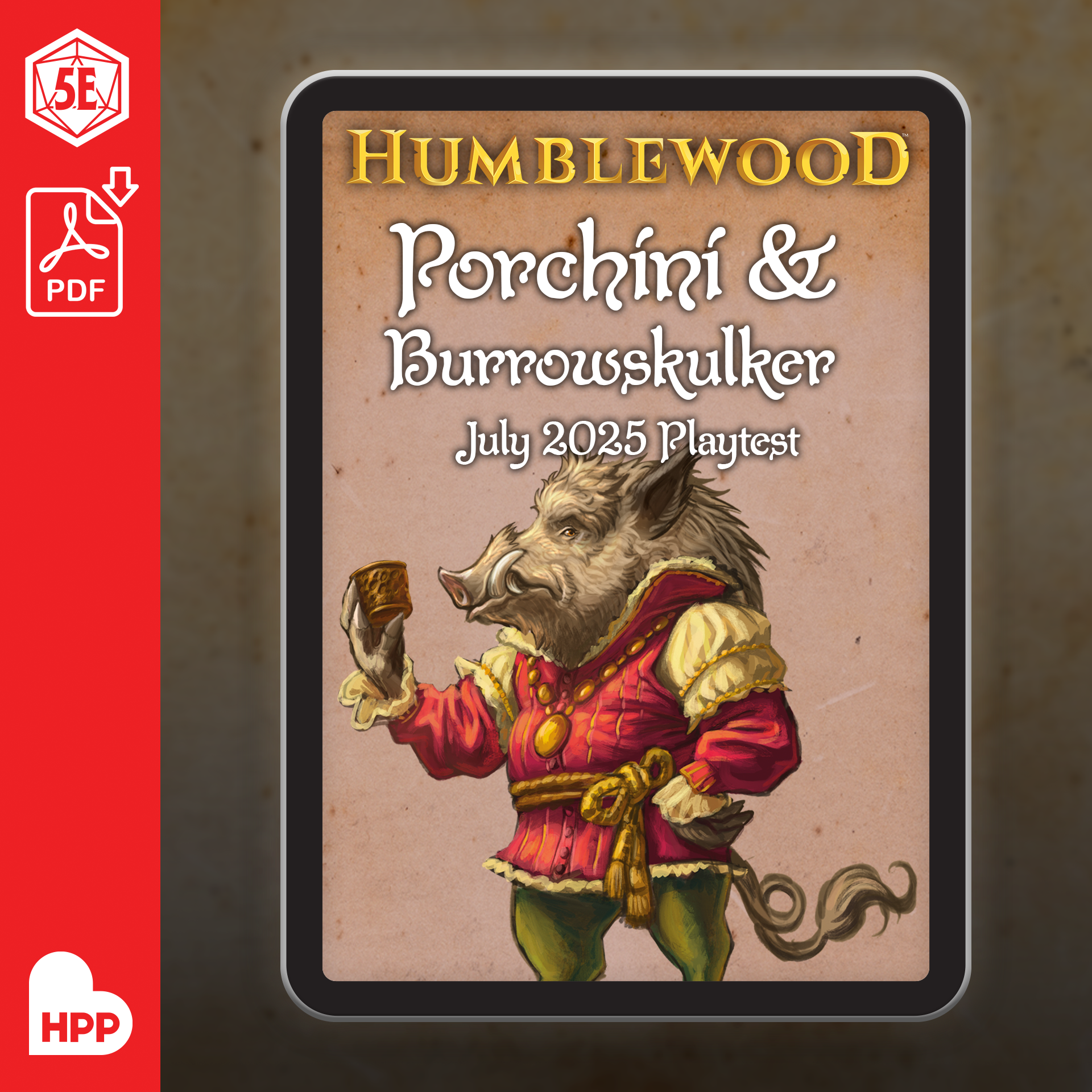 Humblewood Beta: Porchini & Burrowskulker (PDF)