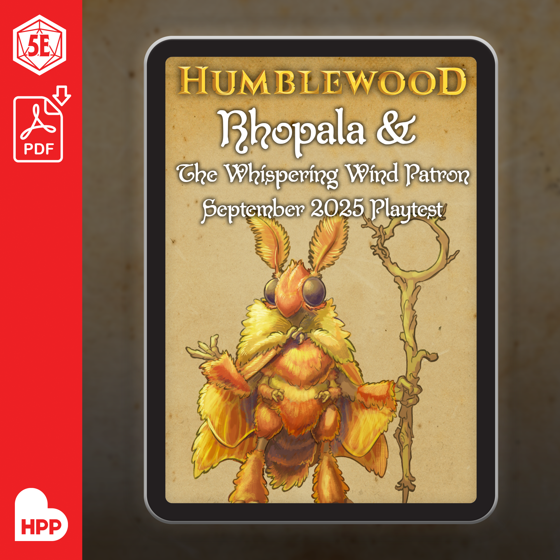 Humblewood Beta: Rhopala & The Whispering Wind Patron (PDF)