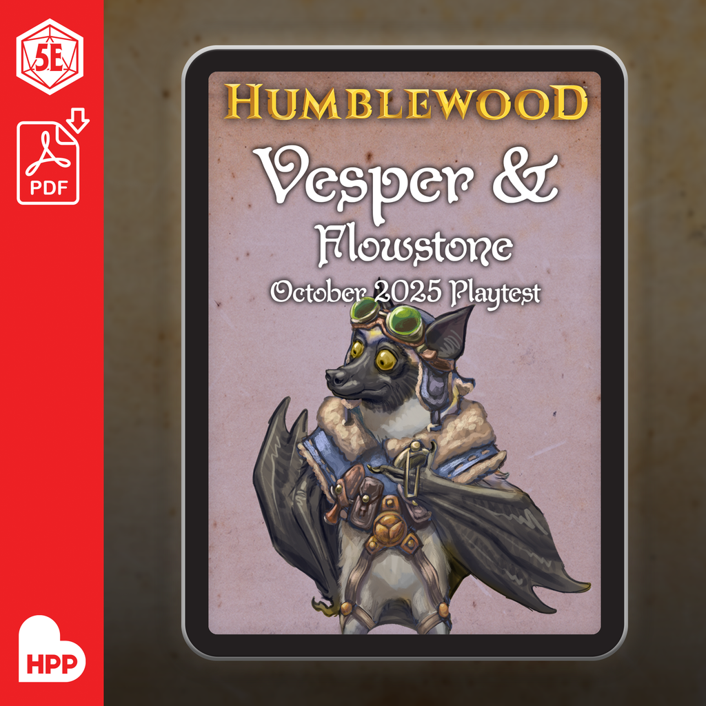 Humblewood Beta: Vesper & Flowstone (PDF)
