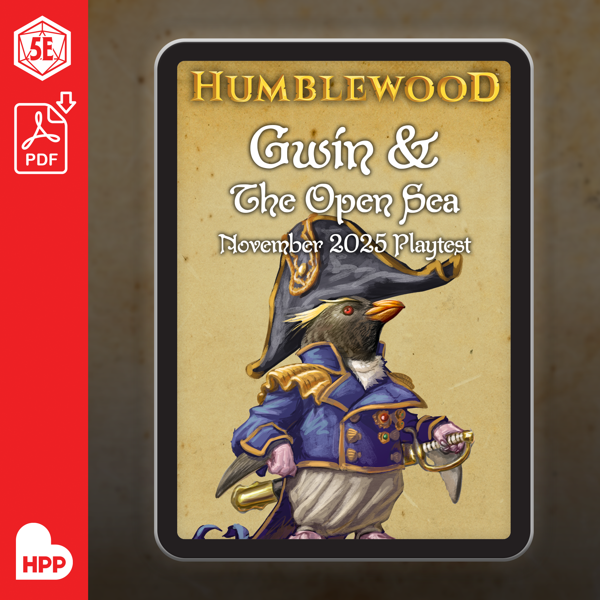 Humblewood Beta: Gwin & The Open Sea (PDF)