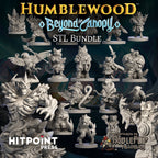 A photo of Humblewood: Beyond the Canopy STL Bundle figurines.