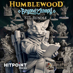 A photo of Humblewood: Beyond the Canopy STL Bundle figurines.