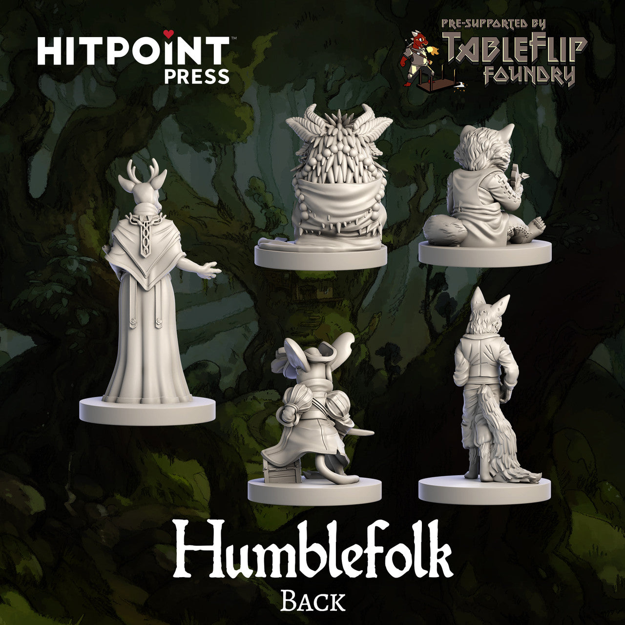 Humblewood: Humblefolk Bundle - (Digital Miniature STL)