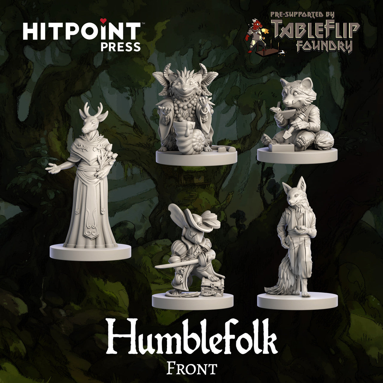 Humblewood Full Miniature Bundle (Digital STL)