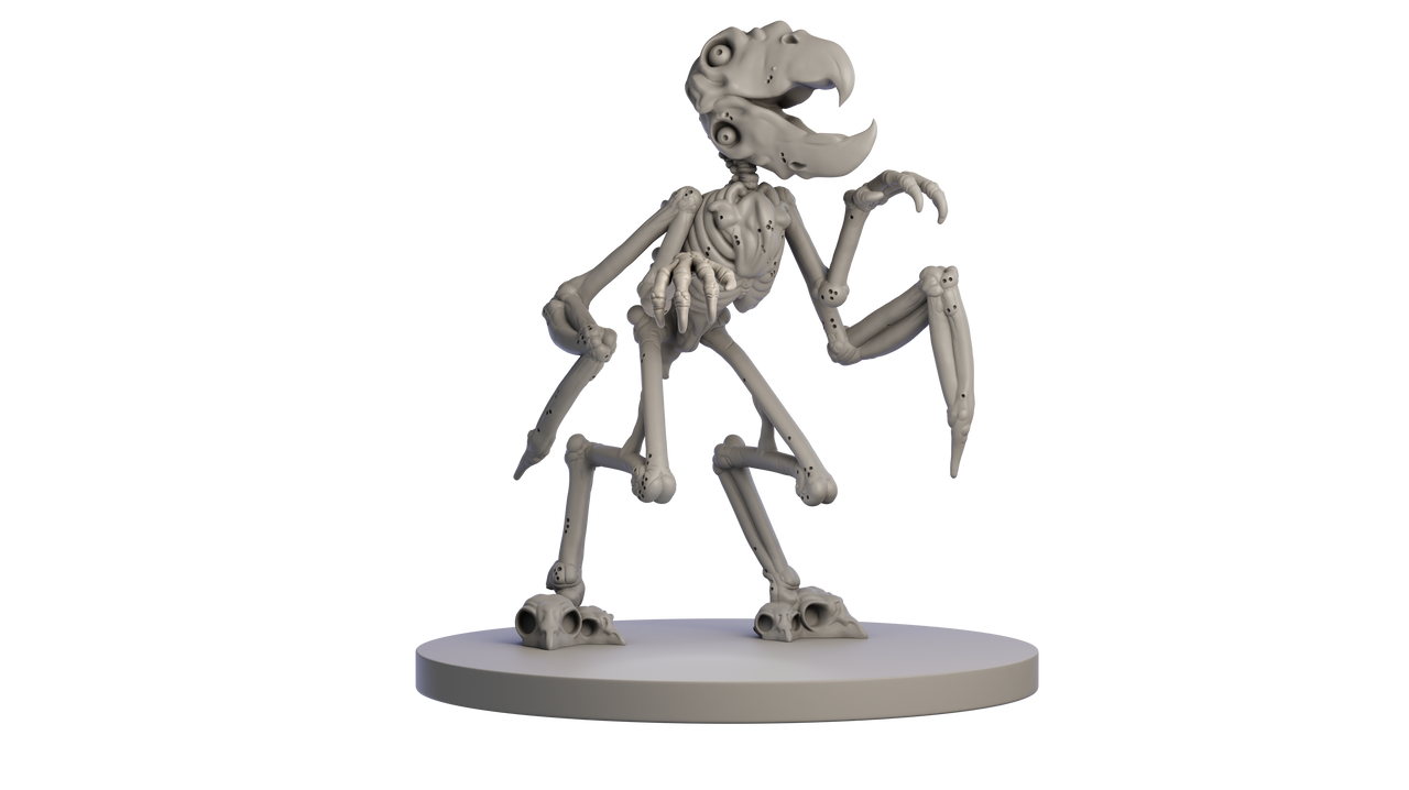 Humblewood: Boneyard Birds Bundle - (Digital Miniature STL)