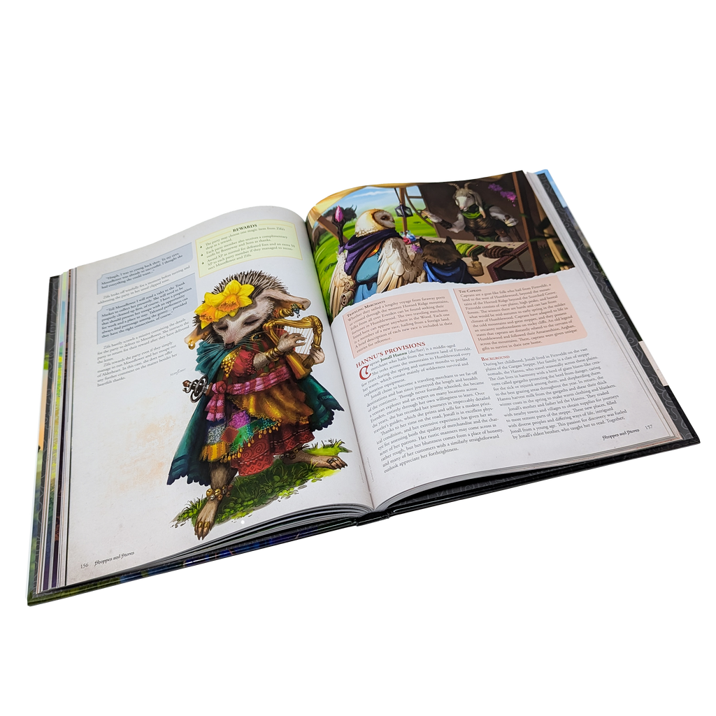 BUNDLE: Humblewood Tales Hardcover Book + Tempa Plushie