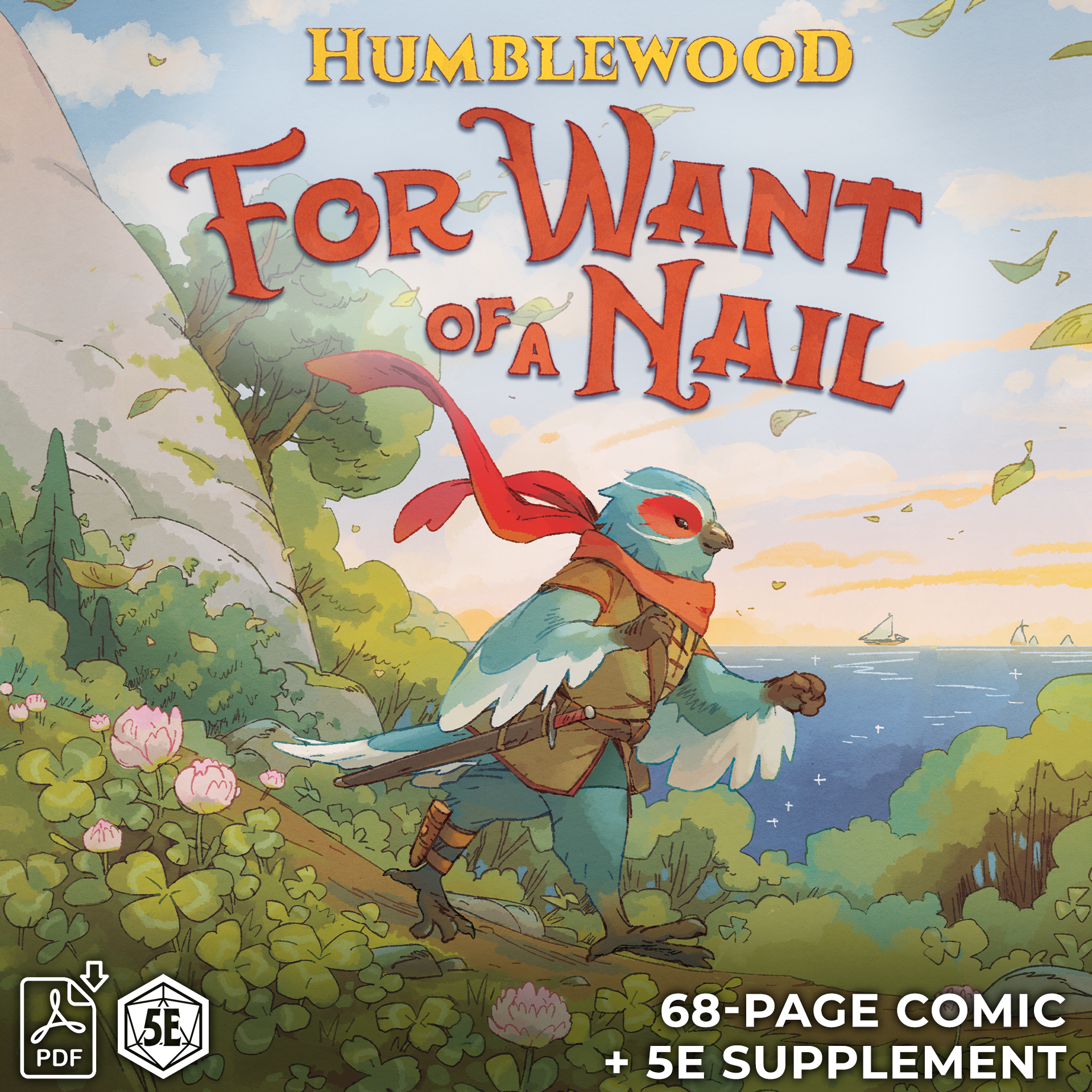 Humblewood: For Want Of A Nail - Comic Book, 5e D&D (PDF)