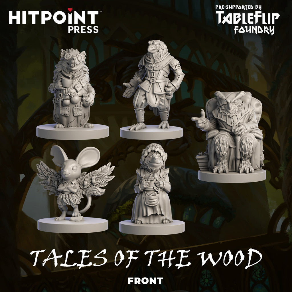 Humblewood Tales - Tales of the Wood (Digital STL)