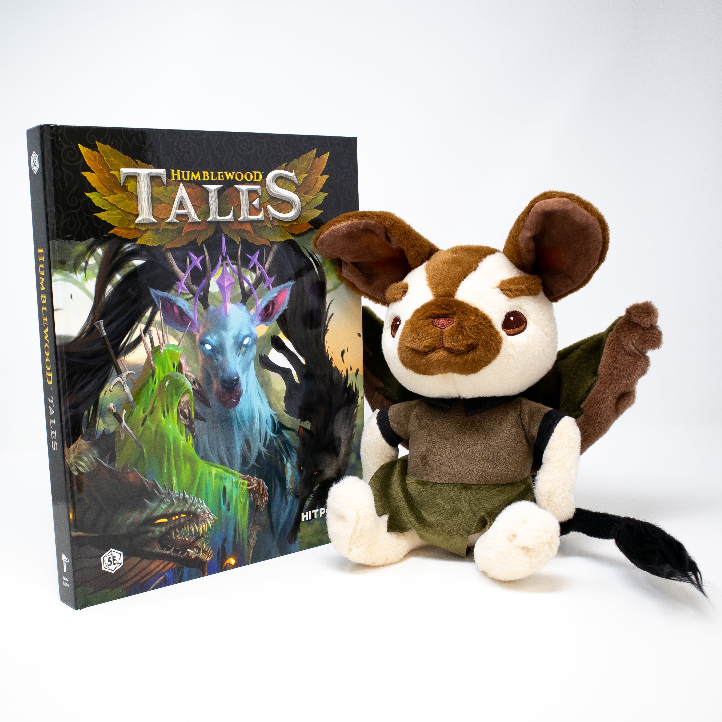 BUNDLE: Humblewood Tales Hardcover Book + Tempa Plushie