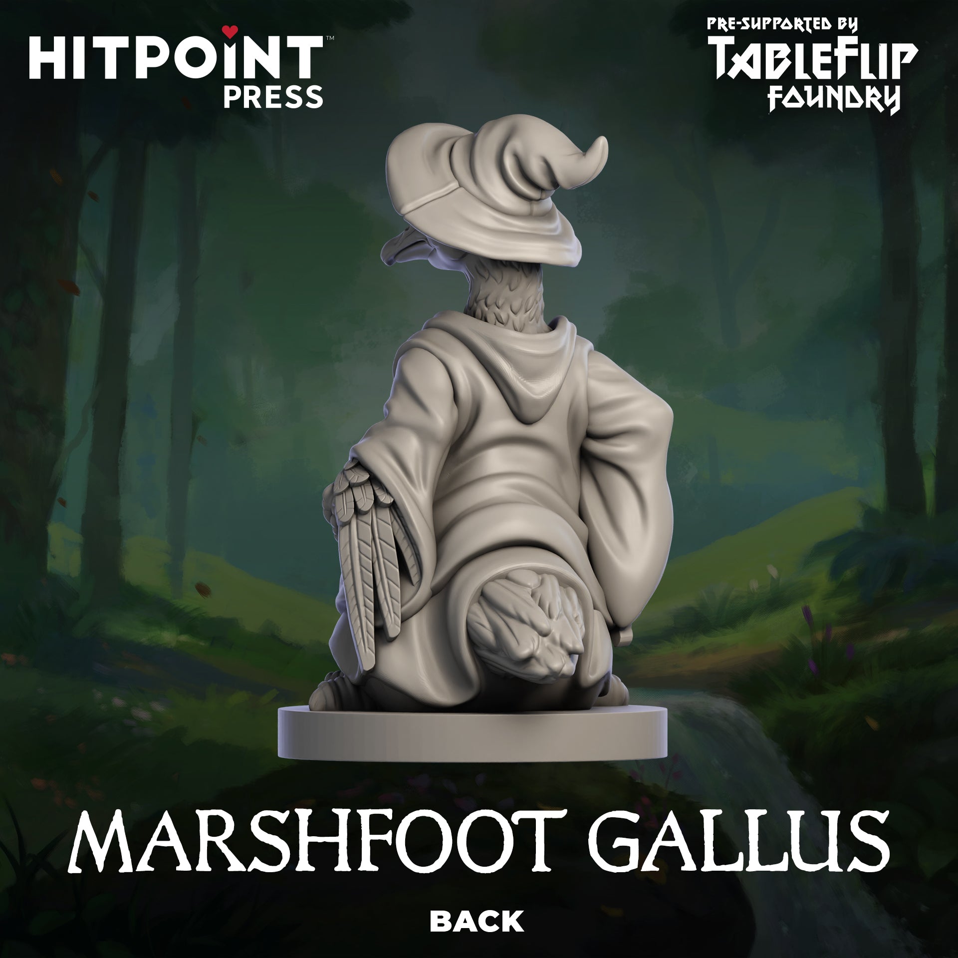 Humblewood Beta: Marshfoot Gallus (STL)