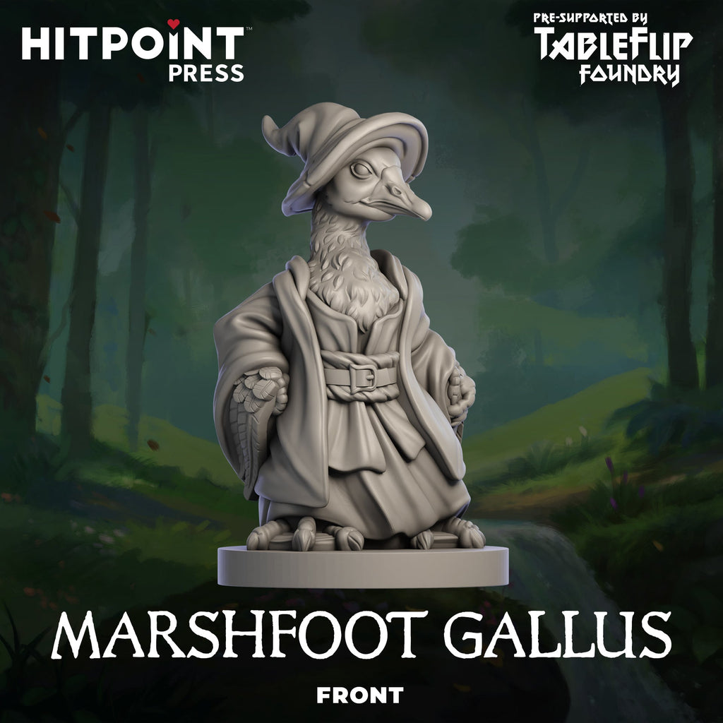 Humblewood Beta: Marshfoot Gallus (STL)