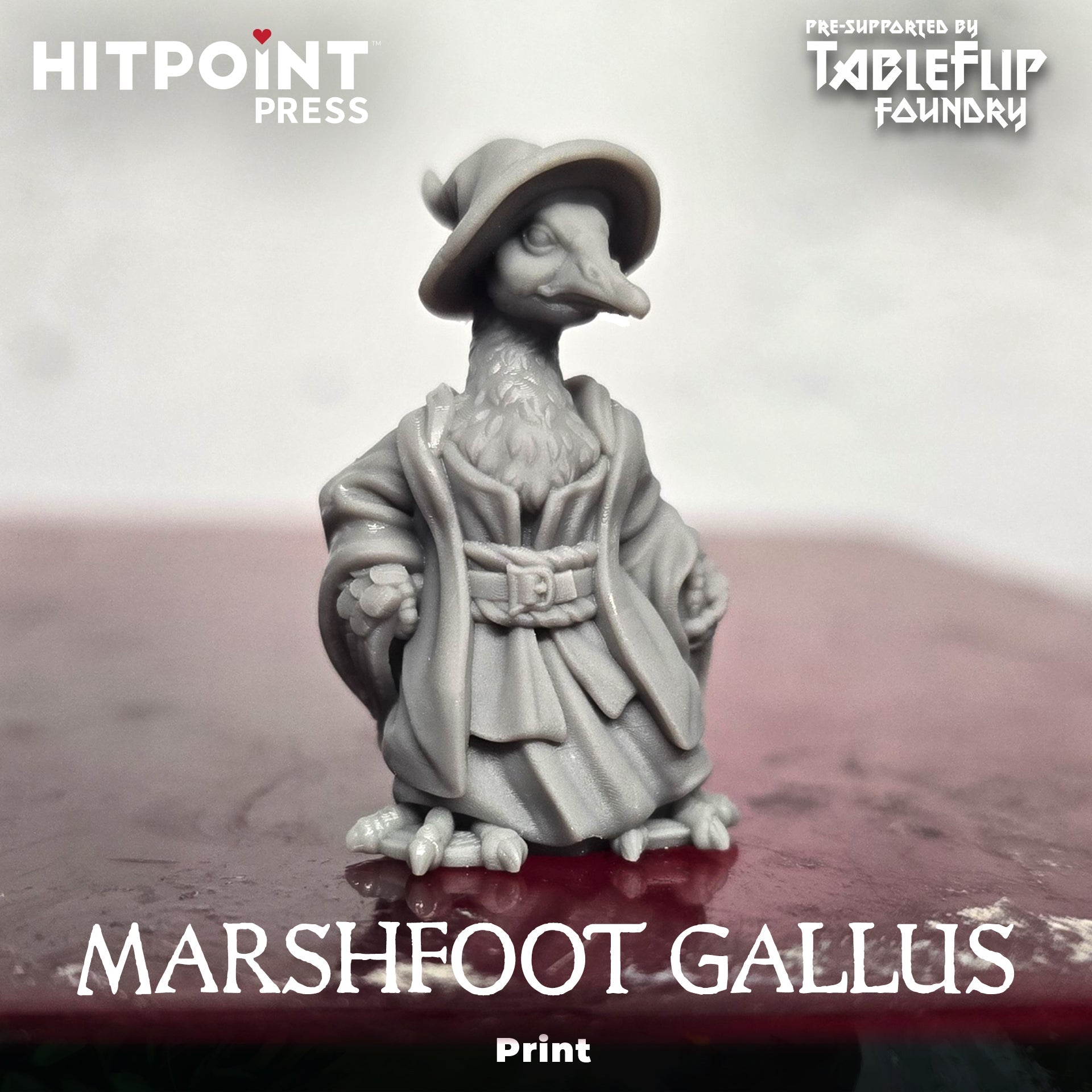 Humblewood Beta: Marshfoot Gallus (STL)
