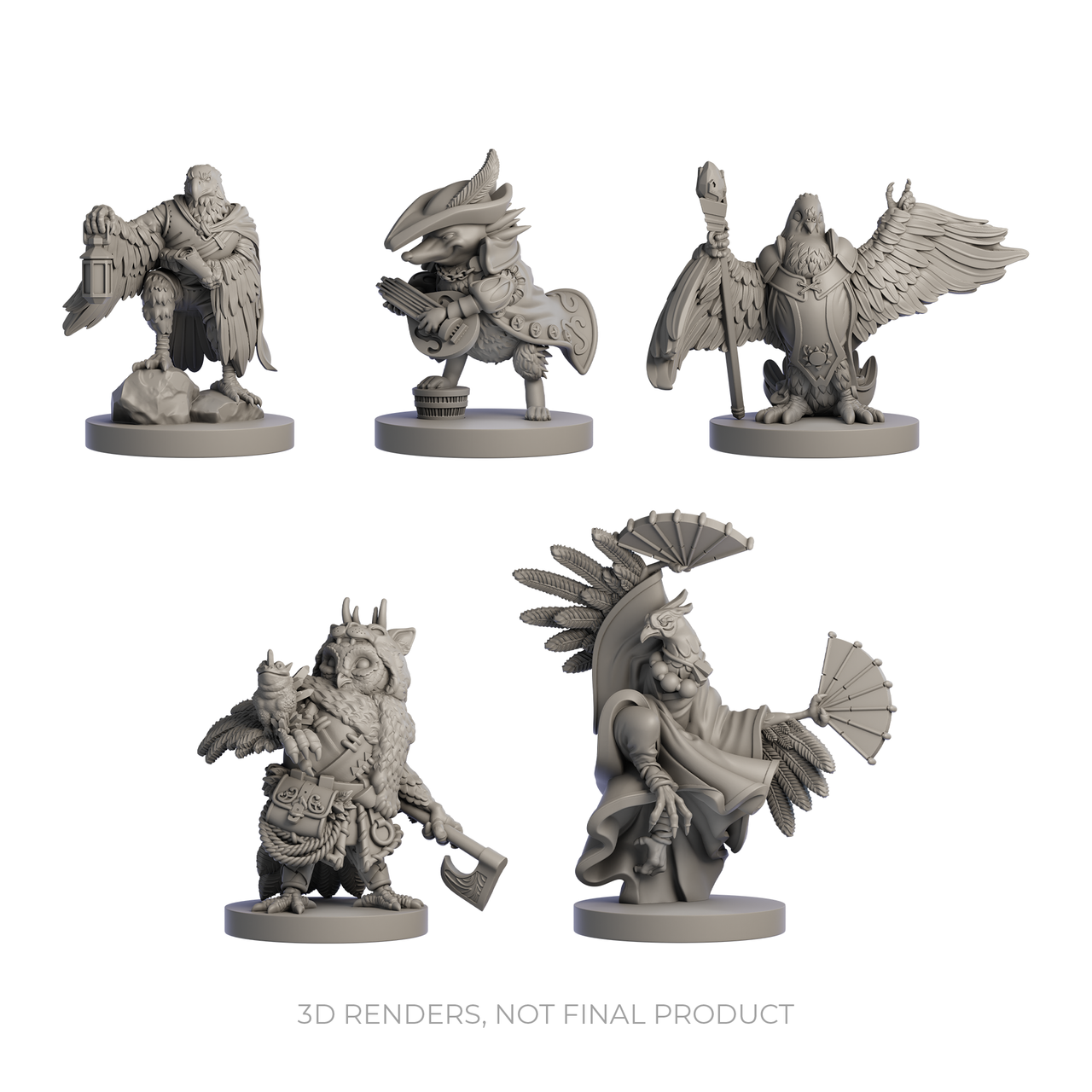 Humblewood: Citizens of Alderheart  - Miniatures (Plastic Minis)