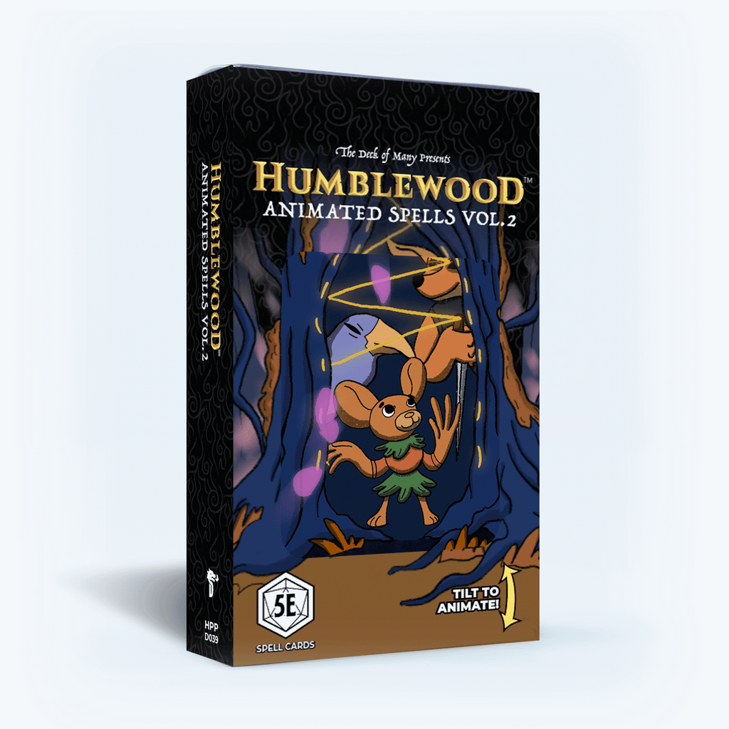 Humblewood: Animated Spells Volume 2 - 5e 2014 D&D (Reference Cards)