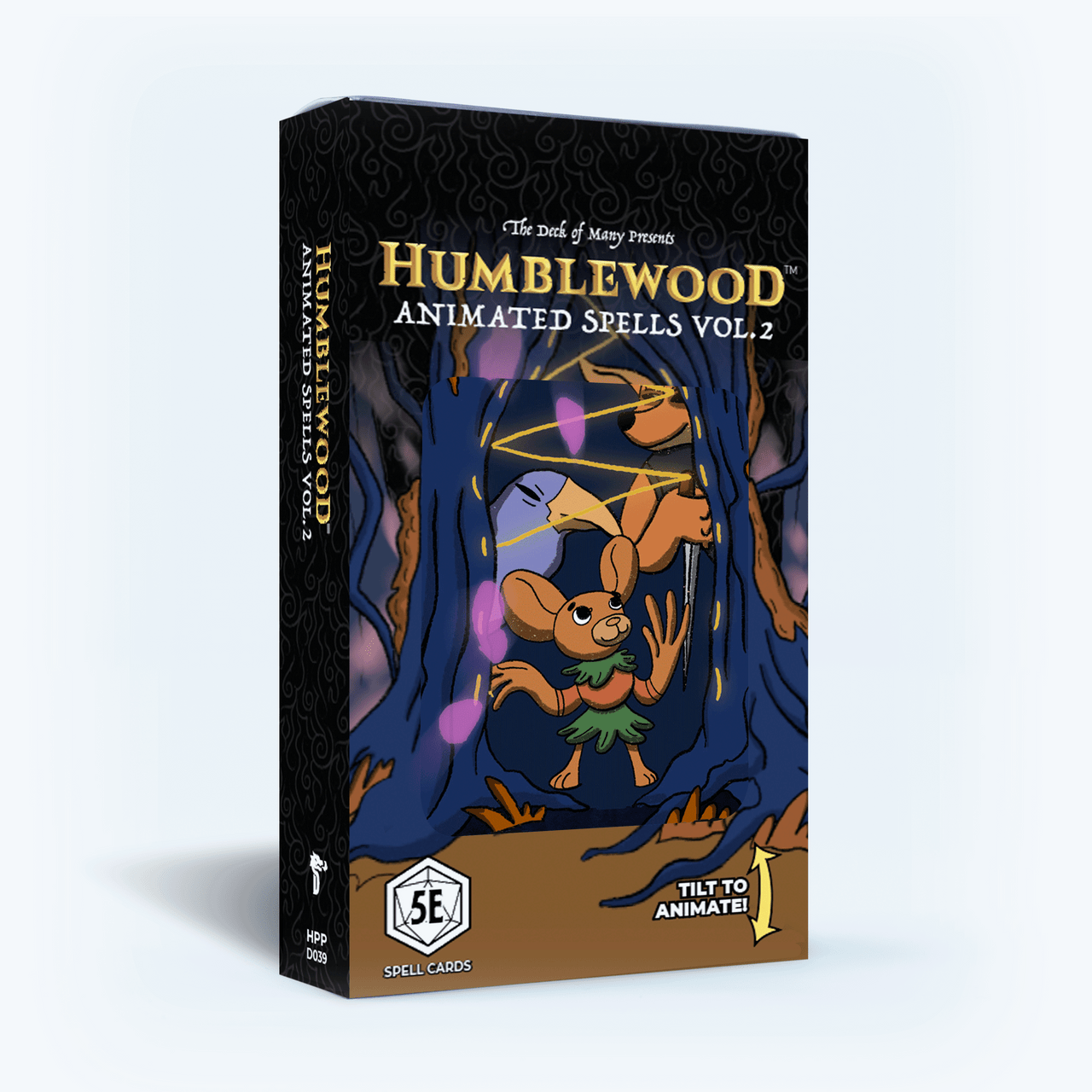 Humblewood: Animated Spells Volume 2 - 5e 2014 D&D (Reference Cards)