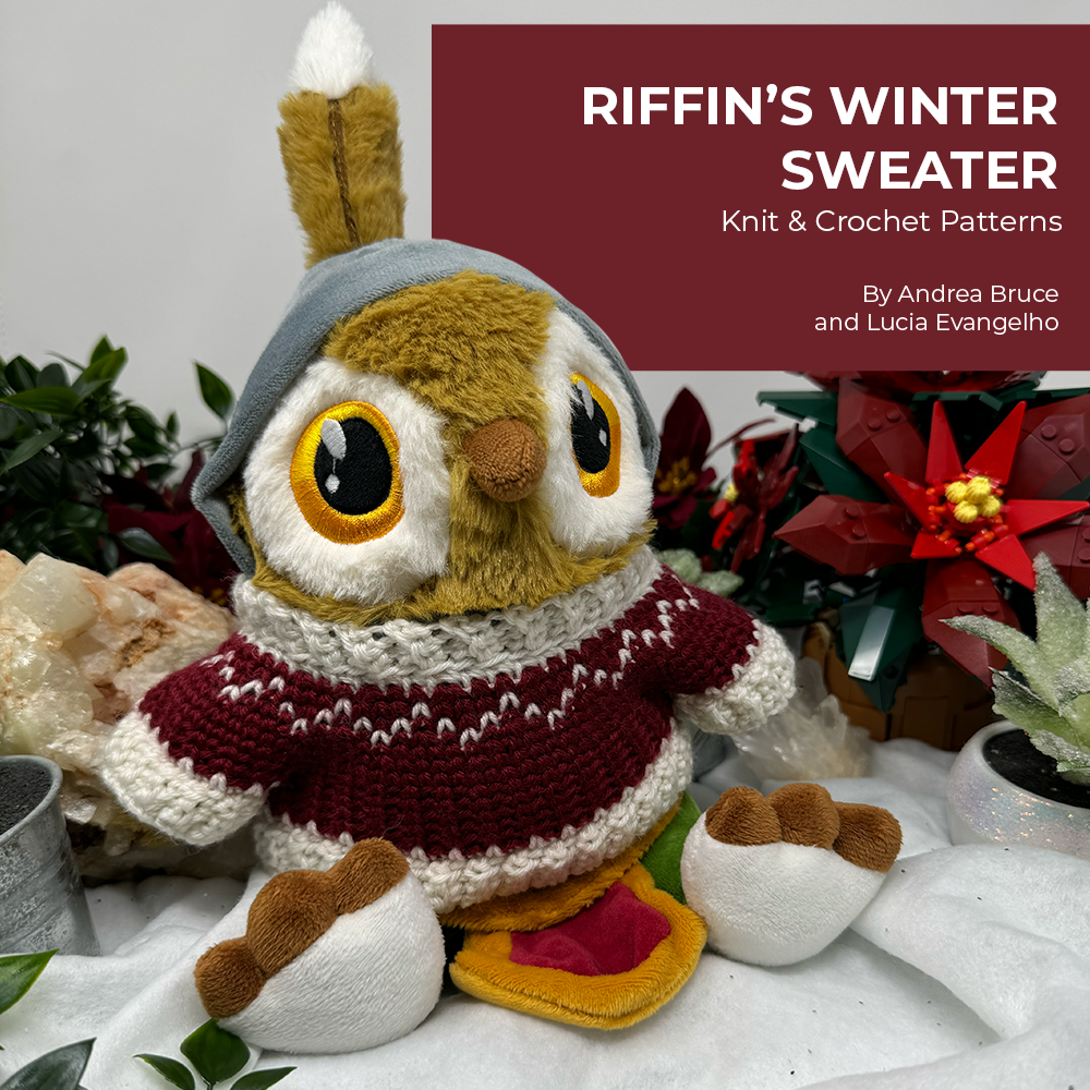 Humblewood - Riffin's Winter Sweater - Knit & Crochet Patterns (PDF)