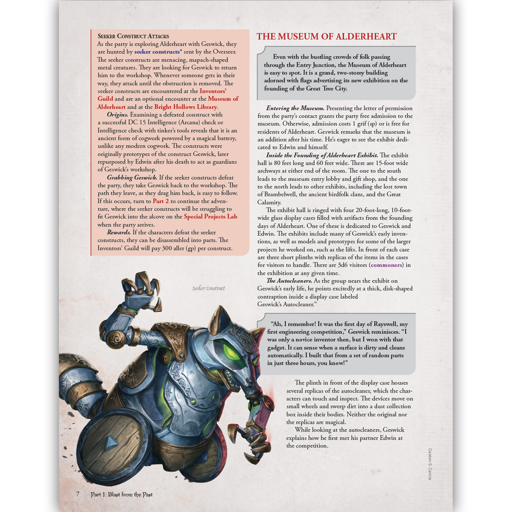 Humblewood: Mapach Out of Time (PDF)