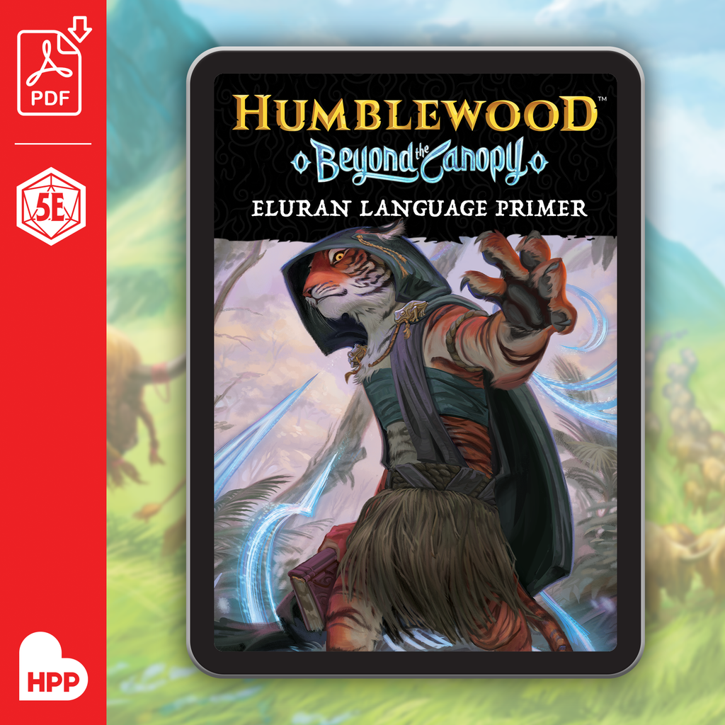 Humblewood Beyond the Canopy: Eluran Language Primer (PDF)