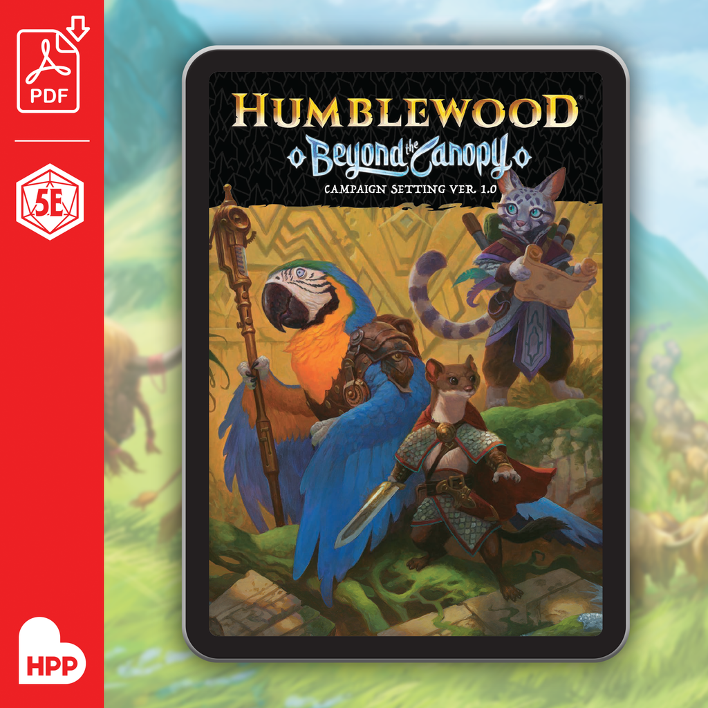 Humblewood Beyond the Canopy: Campaign Setting Book - 5e D&D (PDF)