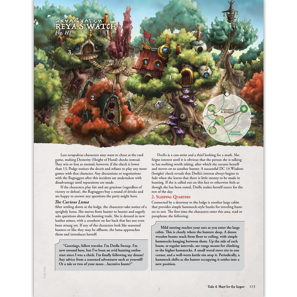 Humblewood Tales: Adventure Book Expansion  - 5e D&D (PDF)