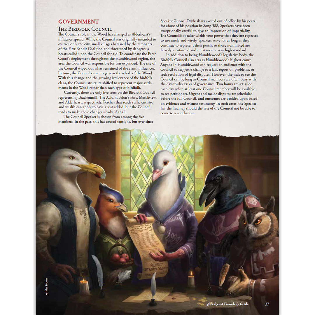 Humblewood Tales: Adventure Book Expansion  - 5e D&D (PDF)